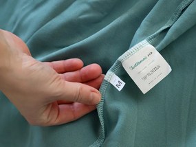 Rugalmas huzat 2 személyes kanapéra VELTO Termék színe: Kékeszöld