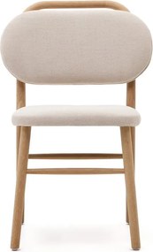 Bézs étkezőszék szett 2 db-os Helda – Kave Home