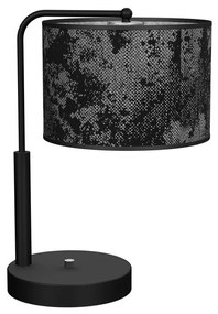 Milagro Asztali lámpa SATINO 1xE27/60W/230V fekete/szürke MI1450