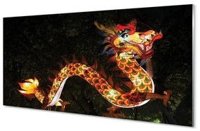 Akrilkép Japán sárkány megvilágított 120x60 cm