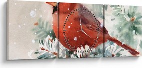 Kép - Bíboros (órával) (90x30 cm)