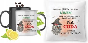 Mima Mágikus bögre fényképes nyomott mintás párna szett