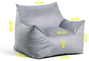 Relax fotel Castula (fekete). Akció -19%. 1087808