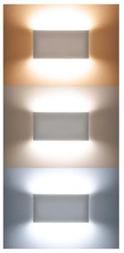 Solight WO800-B- LED Kültéri fali lámpa MODENA LED/12W/230V IP54 fekete