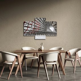 Egy vasszerkezet képe (90x60 cm)