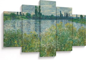 Kép - Claude Monet, Banks of the Seine, reprodukciók (150x105 cm)