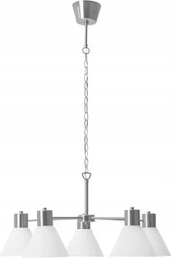 Ikea Flugbo Csillár, nikkelezett/üveg, E27