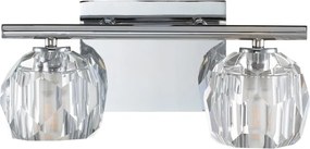 Quintiesse REGALIA QN-REGALIA2-PC-BATH Fali lámpa 2x3W/G9 3000k 600LM IP44