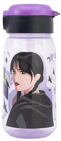 Wednesday Nevermore Academy műanyag kulacs 510 ml