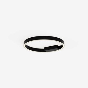 MAYTONI MOD058CL-L25BK RIM Kerek Mennyezeti Lámpa Fehér, Fekete LED IP20