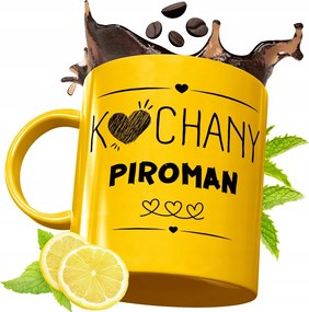 Prémium Arany Bögre Pirománnak Ajándék Nyomtatott Fotóval