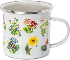 Fehér bögre 310 ml Vintage Flowers – Sass &amp; Belle