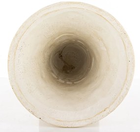 Evora design Váza cement bézs 32x21x21 cm