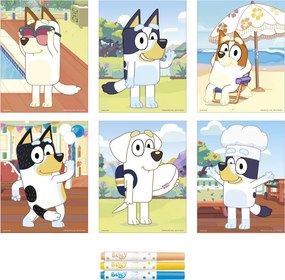 Bluey Cool kreatív szett 2 az 1-ben