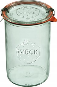 Weck Hengeres tégely 1000 ml (6 db),pok,fül, zap x2