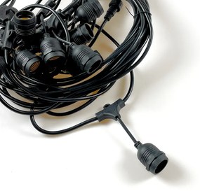 Kültéri fénylánc LED izzókkal - 14,4 m