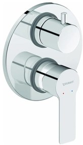 Duravit DC5210008010 - Rejtett beépítésű zuhanycsaptelep D-CODE, fényes króm