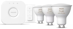 Okos kezdő készlet 5 db-os GU10, 6 W White and color ambiance – Philips Hue