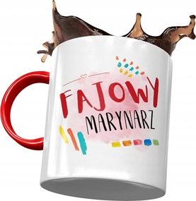 Piros Bögre Tengerésznek Cool Tengerész Bögre Nyomtatott Fotóval