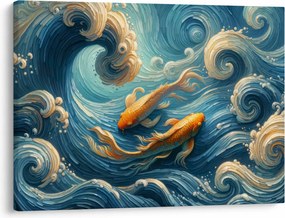 Kép - Aranyhalak (70x50 cm)