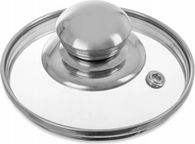 Fedél Üveg Fedél Edény Serpenyő Univerzális 10 cm