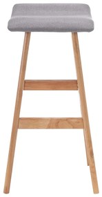 világosszürke szövet bárszék