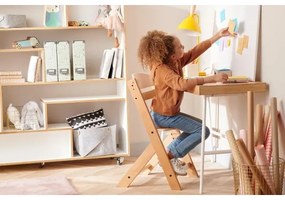 KINDERKRAFT - Gyermek étkezőszék ENOCK szürke