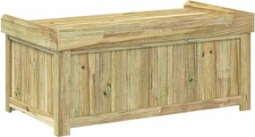vidaXL Kinti párna tároló Impregnált Fenyőfa 104 x 60 x 47 cm