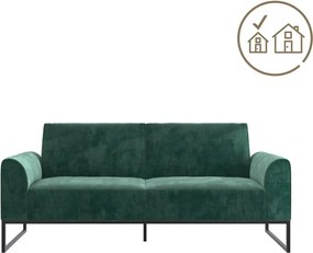 Zöld kinyitható kanapé 217 cm Adley - CosmoLiving by Cosmopolitan