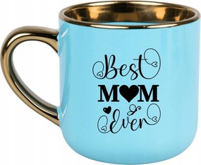 Bögre Kék 400ml Ajándék Vicces Anyák Napja Best Mom Ever