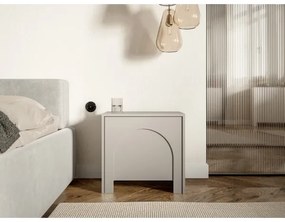 Éjjeliszekrény NIO kasmír/bézs