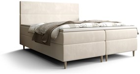 Franciaágy Boxspring 140 cm Flu Comfort (világosbézs) (matraccal és tárolóhellyel). 1055917
