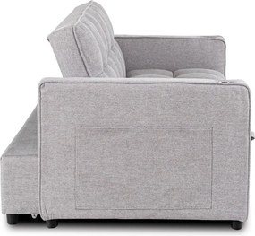 Étkezőasztal SKUBI bővíthető 120-160 cm, kasmír