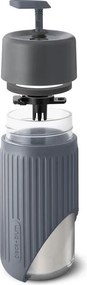 Sötétszürke üveg utazóbögre 340 ml – Black + Blum