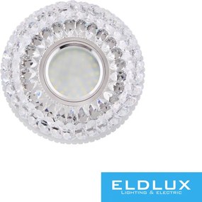ELDLUX LUXOR süllyesztett lámpatest LED 3W NW + GU10 króm