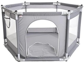 Játékkarám 120 cm szürke