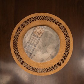 Seljuk tálca, méz, 36×36 cm – TR790PYN1137