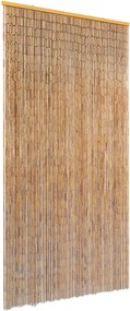 vidaXL bambusz szúnyogháló ajtófüggöny 90 x 220 cm