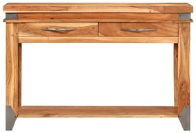Tömör akácfa tálalóasztal 110 x 34 x 74 cm