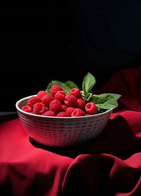 Poszter 39,5x55cm Málnás tál