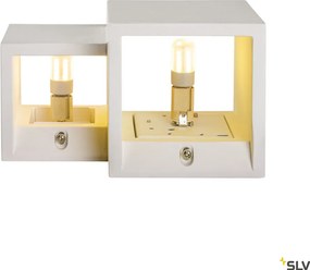 SLV PLASTRA 1004733 Fali lámpa 1x15W/G9 IP20