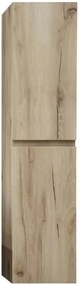 Fürdőszobaszekrény SAT B-WAY 30x133x35 cm matt tölgy BWAY35OAK