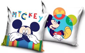 Disney Mickey párnahuzat 40x40 cm fehér
