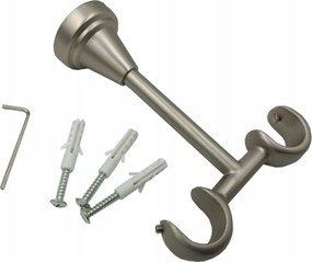 Mennyezeti Konzol Függönykarnis fi19+19mm Szatén