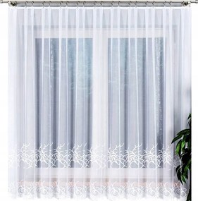 Bakaro 400x180cm Jacquard függöny egyenes (kész) szegéllyel