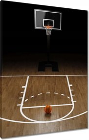 Vászonkép 60x80 Kosárlabda tábla