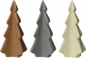 Kaemingk figurák karácsonyi karácsonyfa porcelán karácsonyfa 3 db