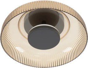 ITALUX WL-36482-YLL-LED Mennyezeti lámpa PASSO LED/8W/230V 3000K Ø 25 cm füstös bézs