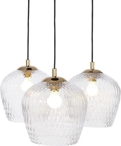 Kaspa VENUS 3 11071309 Függeszték 3x25W/E27 IP20