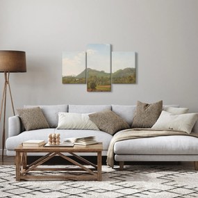 Kép - Simon Denis,  View Near Naples, reprodukciók (90x60 cm)